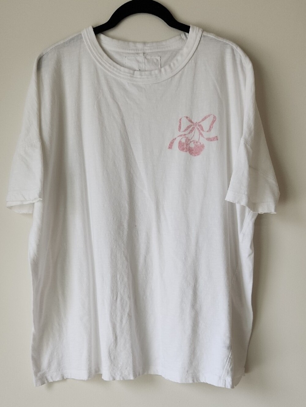 aerie - Like New Oversized Crew Boyfriend T-shirt - M - Picture 2 of 5